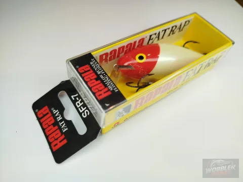 Rapala Shallow Fat Rap SFR-7 RH Red Head - ritka